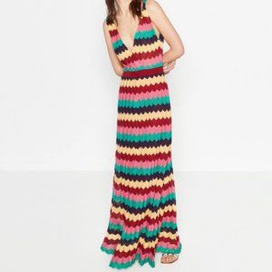 ZARA colorful maxi dress. Brand new with tags!